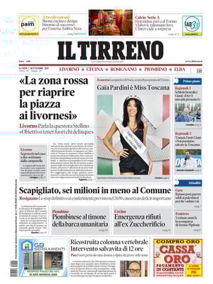 Il Tirreno (Livorno, Cecina, Rosignano, Piombino, Elba)