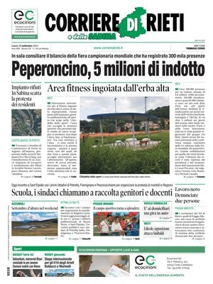Corriere di Rieti e della Sabina