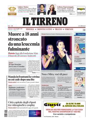 Il Tirreno (Firenze, Prato, Pistoia, Montecatini)
