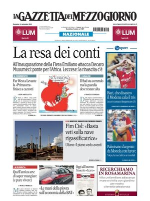 La Gazzetta del Mezzogiorno (Basilicata)