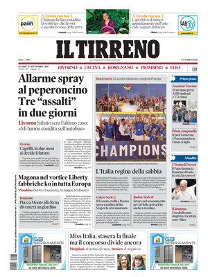 Il Tirreno (Livorno, Cecina, Rosignano, Piombino, Elba)