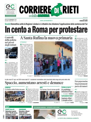 Corriere di Rieti e della Sabina