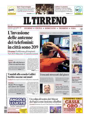 Il Tirreno (Livorno, Cecina, Rosignano, Piombino, Elba)