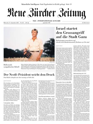 NZZ (Neue Zürcher Zeitung)
