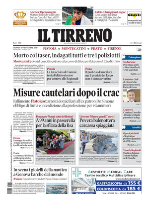 Il Tirreno (Firenze, Prato, Pistoia, Montecatini)