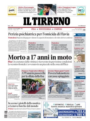 Il Tirreno (Pisa, Pontedera)