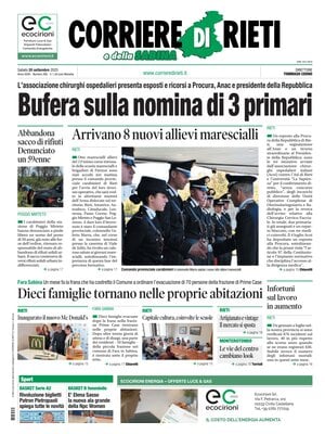 Corriere di Rieti e della Sabina