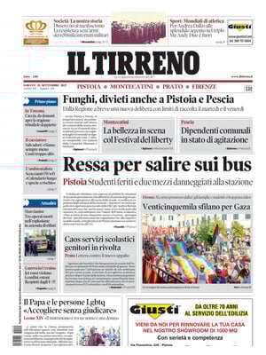Il Tirreno (Firenze, Prato, Pistoia, Montecatini)