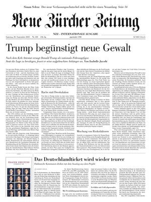 NZZ (Neue Zürcher Zeitung)