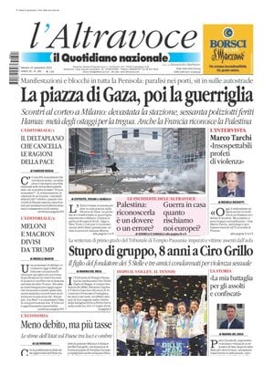 Il Quotidiano del Sud L'Altravoce