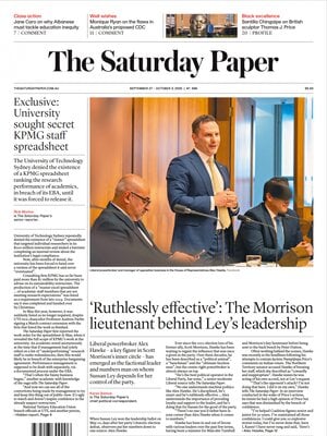 The Saturday Paper