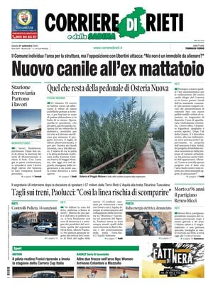 Corriere di Rieti e della Sabina