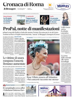 Cronaca di Roma (Il Messaggero)