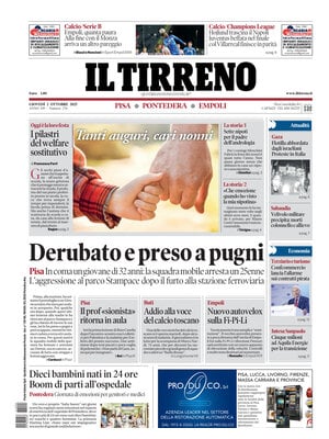 Il Tirreno (Pisa, Pontedera)