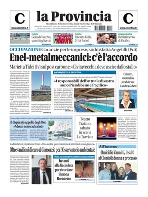 La Provincia di Civitavecchia