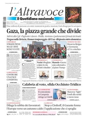 Il Quotidiano del Sud L'Altravoce