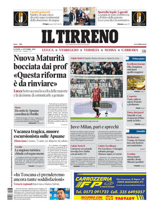 Il Tirreno (Lucca, Viareggio, Versilia, Massa, Carrara)