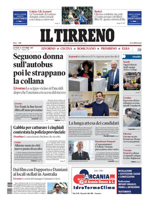 Il Tirreno (Livorno, Cecina, Rosignano, Piombino, Elba)