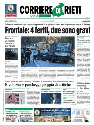 Corriere di Rieti e della Sabina