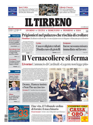 Il Tirreno (Livorno, Cecina, Rosignano, Piombino, Elba)
