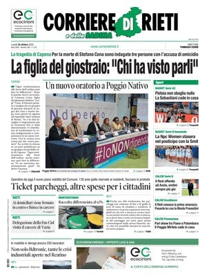 Corriere di Rieti e della Sabina