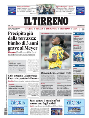Il Tirreno (Livorno, Cecina, Rosignano, Piombino, Elba)