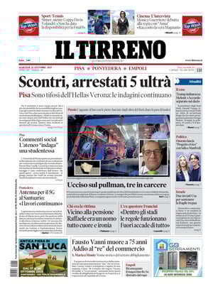 Il Tirreno (Pisa, Pontedera)