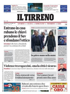 Il Tirreno (Livorno, Cecina, Rosignano, Piombino, Elba)