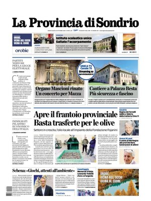 La Provincia di Sondrio