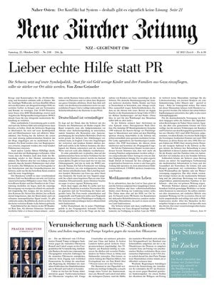 NZZ (Neue Zürcher Zeitung)