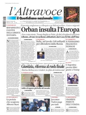 Il Quotidiano del Sud L'Altravoce