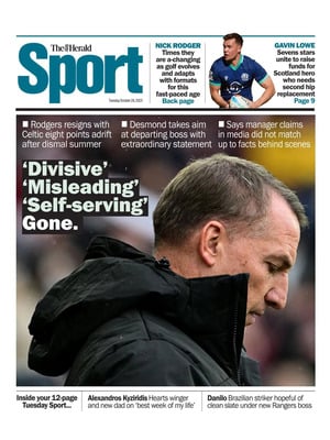 The Herald SPORT (Scotland)