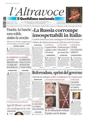 Il Quotidiano del Sud L'Altravoce