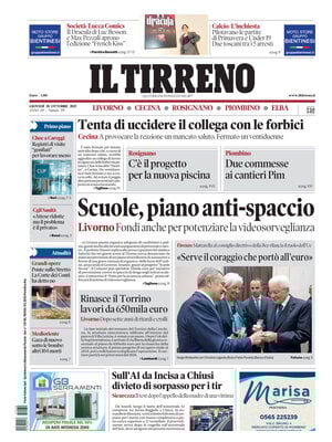 Il Tirreno (Livorno, Cecina, Rosignano, Piombino, Elba)