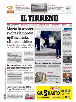 Il Tirreno (Livorno, Cecina, Rosignano, Piombino, Elba)