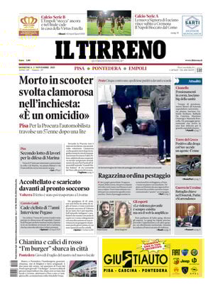 Il Tirreno (Pisa, Pontedera)