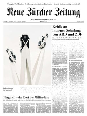NZZ (Neue Zürcher Zeitung)