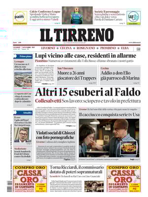 Il Tirreno (Livorno, Cecina, Rosignano, Piombino, Elba)