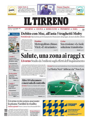 Il Tirreno (Livorno, Cecina, Rosignano, Piombino, Elba)