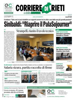 Corriere di Rieti e della Sabina