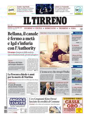 Il Tirreno (Livorno, Cecina, Rosignano, Piombino, Elba)