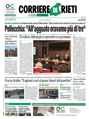 Corriere di Rieti e della Sabina