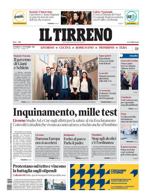 Il Tirreno (Livorno, Cecina, Rosignano, Piombino, Elba)