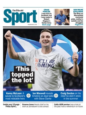 The Herald SPORT (Scotland)