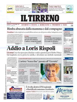 Il Tirreno (Livorno, Cecina, Rosignano, Piombino, Elba)