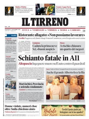 Il Tirreno (Lucca, Viareggio, Versilia, Massa, Carrara)