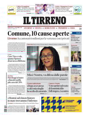 Il Tirreno (Livorno, Cecina, Rosignano, Piombino, Elba)