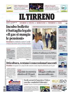 Il Tirreno (Livorno, Cecina, Rosignano, Piombino, Elba)