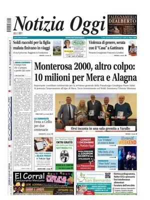 Prima Pagina "Notizia Oggi"