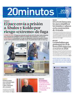 Prima Pagina "20 minutos (Barcelona)"